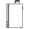 Buderus - KOCIOŁ GRZEWCZY Logamax plus GB162-45 V3 - Widok z prawej 