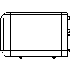 Buderus - Podgrzewacz pojemn. c.w.u. Buderus Logalux LT160/1, niebieski - Widok z prawej 