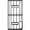 Buderus - Buderus Logalux L2F6000, 2x3000, SPI1010 Zasobnik ciepłej wody, leżący - Widok z góry 