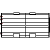 Buderus - Buderus Logalux L2F800, 2x400, SPI1010 Zasobnik ciepłej wody, leżący - Widok z lewej 