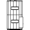 Buderus - Buderus Logalux L2F1500, 2x750, SPI1010 Zasobnik ciepłej wody, leżący - Widok z góry 