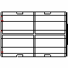 Buderus - Buderus Logalux L2F4000, 2x2000, SPI1010 Zasobnik ciepłej wody, leżący - Widok z lewej 