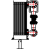 Buderus - Grupa wymiennika kaskady GB402 1125kW - Widok z lewej 