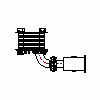 Buderus - Grupa wymiennika kaskady GB402 750kW - Widok z góry 