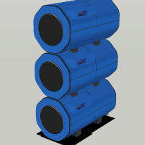 Buderus - Buderus Logalux L3F1200, 3x400, SPI1010 Zasobnik ciepłej wody, leżący - 1