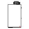 Buderus - Logamax plus GB192-25 iT40SW H - widok z prawej (dxf) 